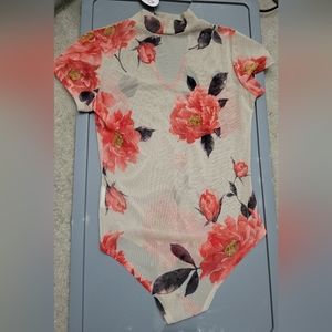 Floral Sheer Bodysuit